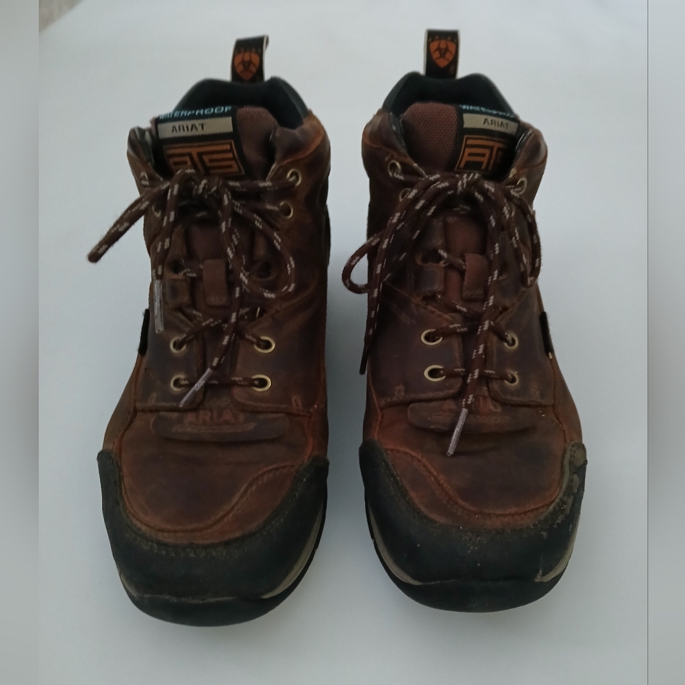 Ariat Men's Brown Leather Hiking/Riding Shoes Sz 9C